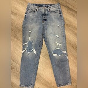 Old Navy  Distressed O.G. Straight Leg Jeans